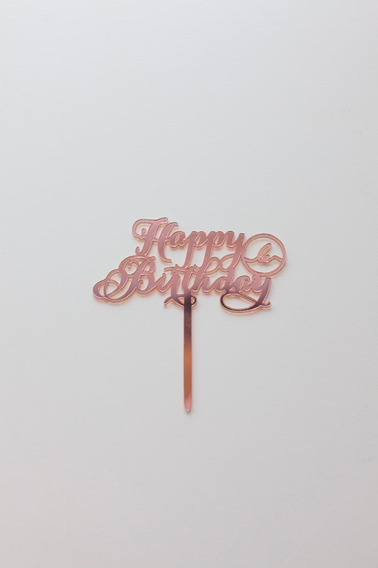 Le Berries Happy Birthday Topper